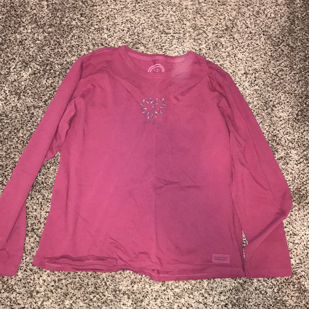 Women’s life is good long sleeve shirt